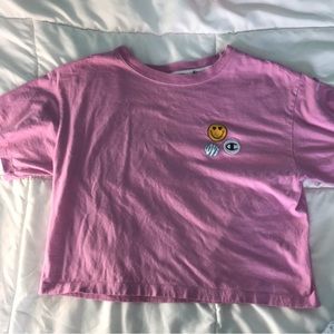 PINK CHAMPION TSHIRT